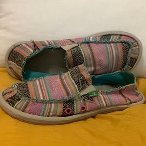 Sanuk slip-ons!